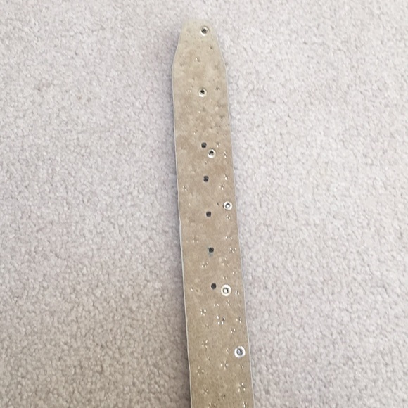 Leather Rhinestone Belt - Picture 10 of 11